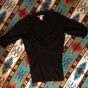 White House black market sweater blouse XS